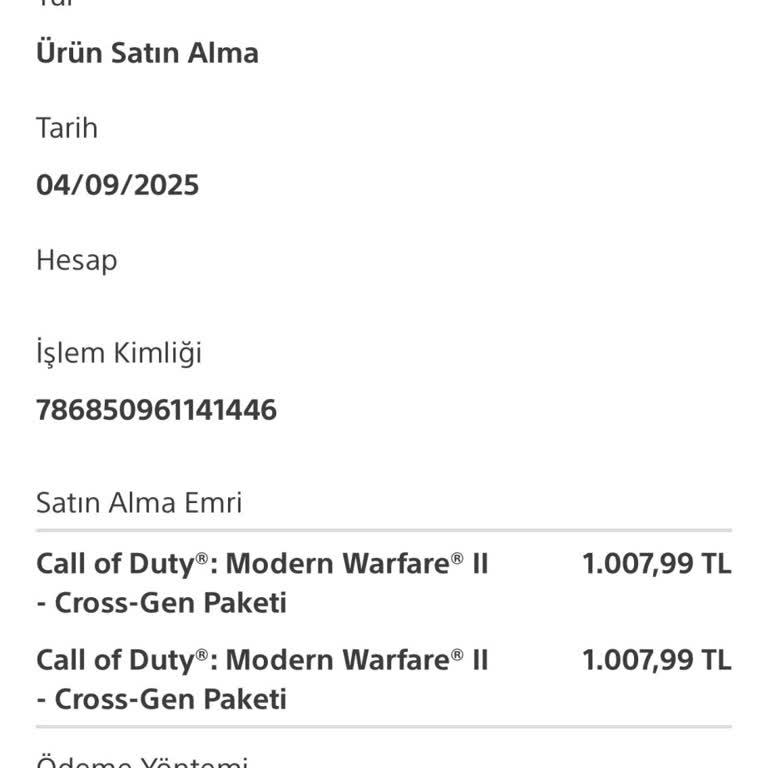 Çifte Satın Alma Hatası Ve İade Talebi