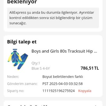 AliExpress falsches Produkt erhalten, Rücksendung verweigert, Rückerstattung gefordert