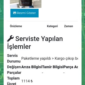 Servis Ücretleri Ve Müşteri Hizmetleri Sorunu
