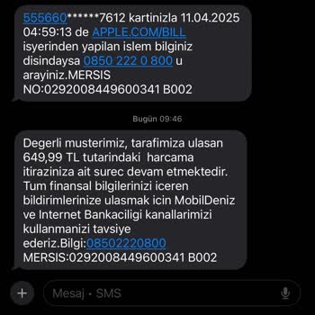 Gece Yarısı Hesabımdan Yapılan Şüpheli Çekim