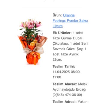 Yanlış Çiçek Gönderimi Hayal Kırıklığı Yarattı