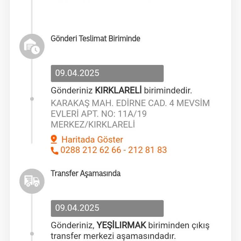 Kargo Teslimatında Yaşanan Süreç Sorunları Ve Müşteri Mağduriyeti