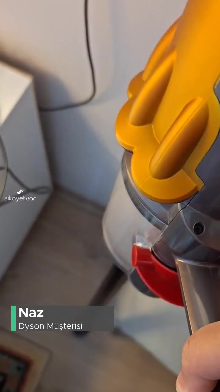 Dyson Garantili V12 Kırık Parçam Değişmedi, Para İstiyorlar videonun kapak resmi