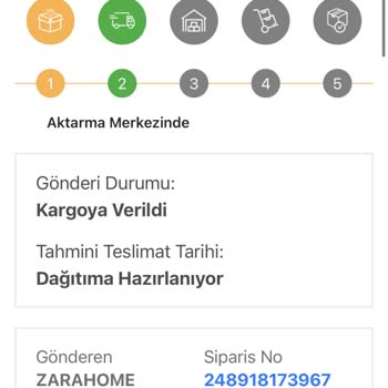 Zara Home Ve Kargo Firması Arasında Kayıp Ürün Sorunu