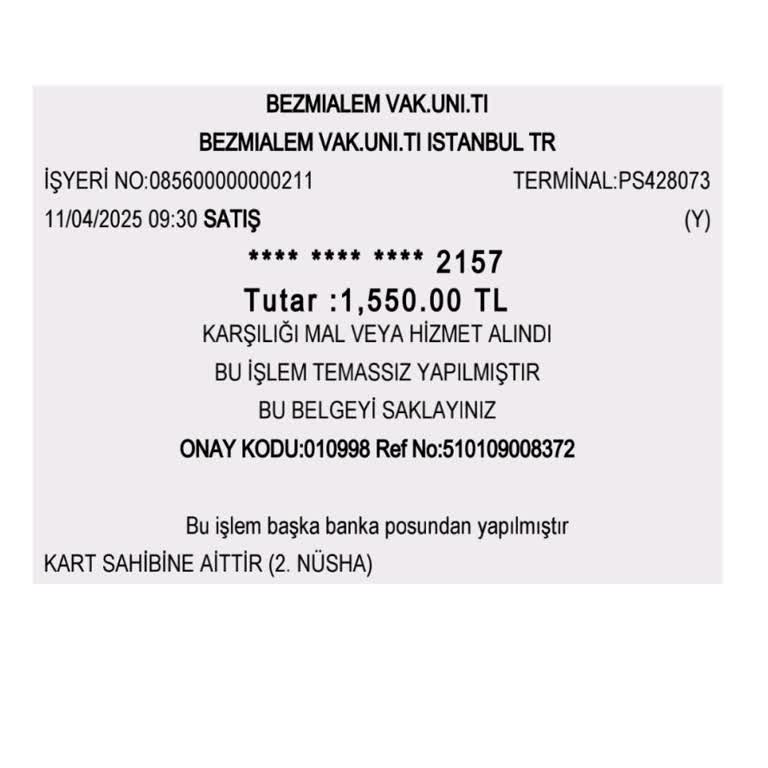 Yüksek Ücretli Kontrol Muayenesi Şikayeti