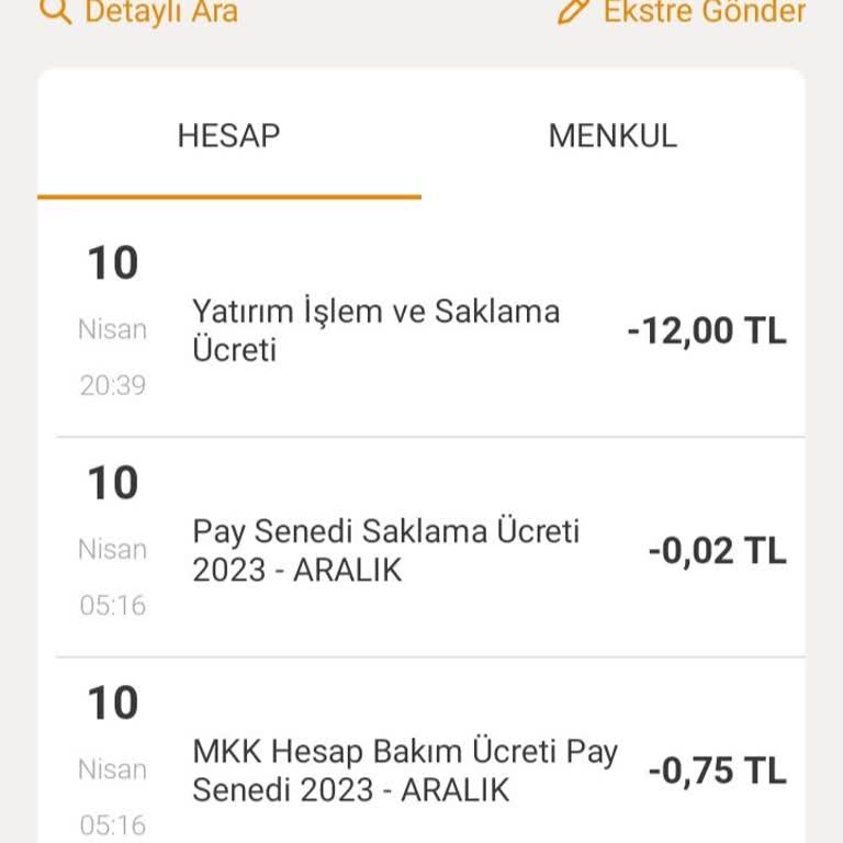 Yatırım Hesabında Haksız Kesinti Şikayeti