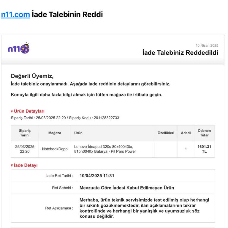 N11'de İade Sorunu: Müşteri Mi, Satıcı Mı Öncelikli?