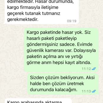 Yırtık Kedi Maması Paketi Ve İade Sorunu