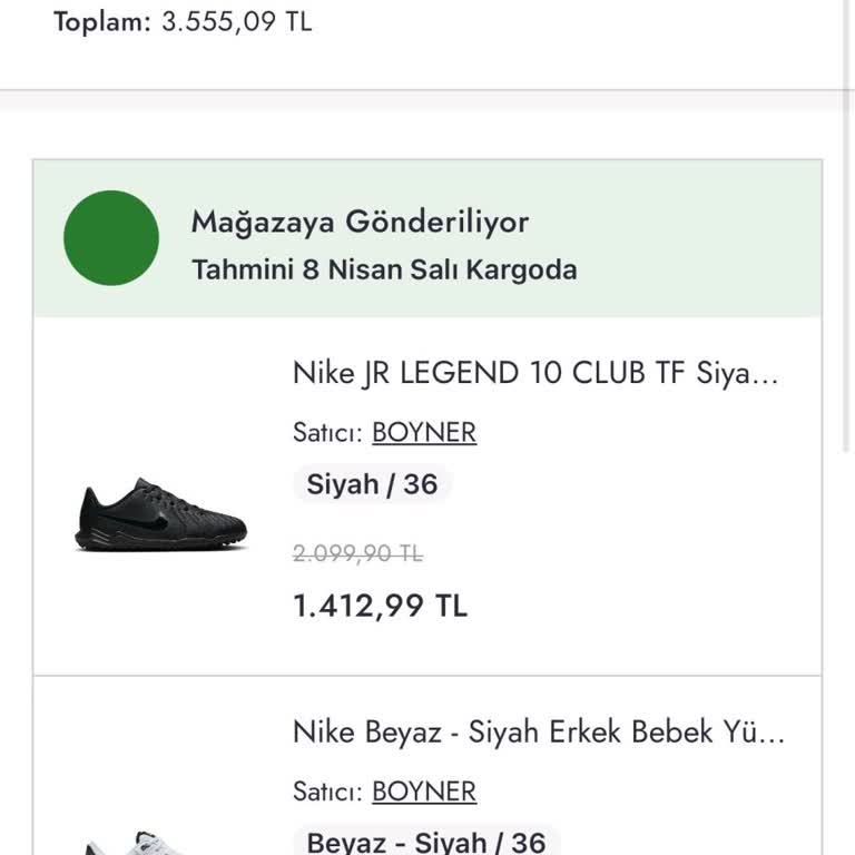 Boyner'den Yanıltıcı Kargo Bilgisi