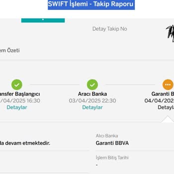 SWIFT İşlemi Gecikmesi: Garanti Bankası'ndan Yanıt Bekleniyor