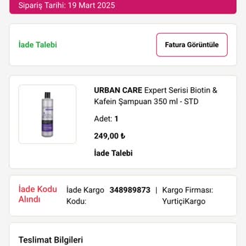 Yanlış Ürün, Geciken İade Ve Cevapsız Müşteri Hizmetleri