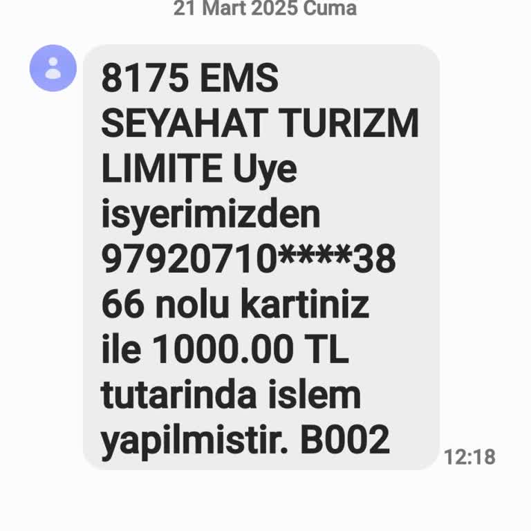 İptal Edilen Uçuş İçin Alınan İşlem Ücreti