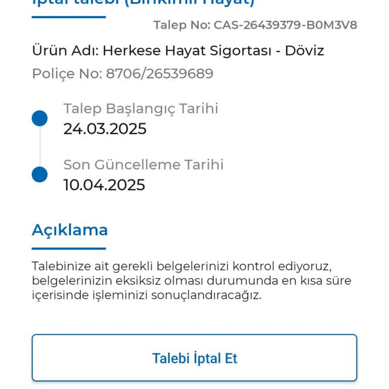 Anadolu Hayat Emeklilik'te Cayma Hakkı Ve Geciken Ödeme Sorunu