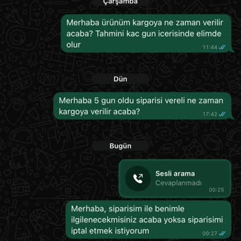 EFT Yaptım Ama Elektronik Sigara Ortada Yok