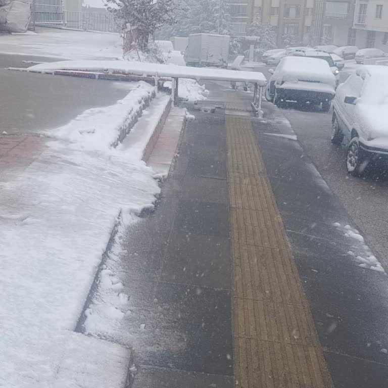 Yürüyüş Yolunu Kapatan Mal Kabul Aparatı Şikayeti