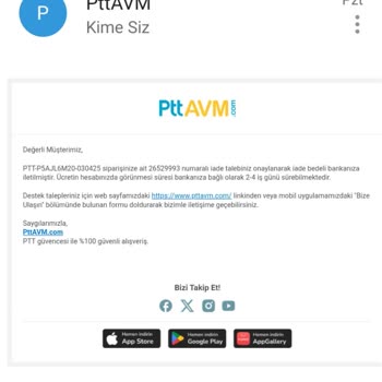 Epttavm'de İade Süreci Kabusu