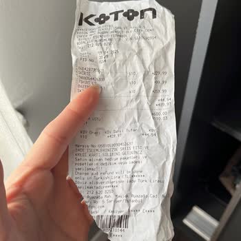 Koton'da Etiket Ve Kasa Fiyat Çelişkisi Mağdur Ediyor