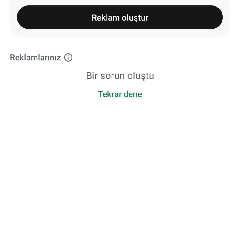 WhatsApp Business Reklam Analizlerine Ulaşamıyorum