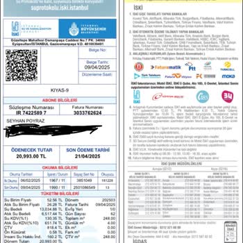 Fahiş Su Faturası Şoku: Emekli Aileyi Zor Durumda Bıraktı