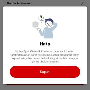 Bilet Satın Alma Sorunu: Galatasaray Logolu Kart Engeli