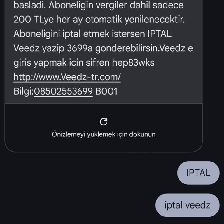 Veedz Aboneliği: Onaysız Üyelik Ve Ücret İadesi Talebi