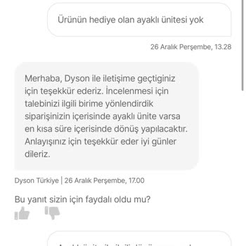 Kampanya Hediyesi Gönderilmedi