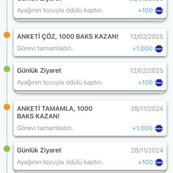 Hediye Puanlarımı Kullanamıyorum!