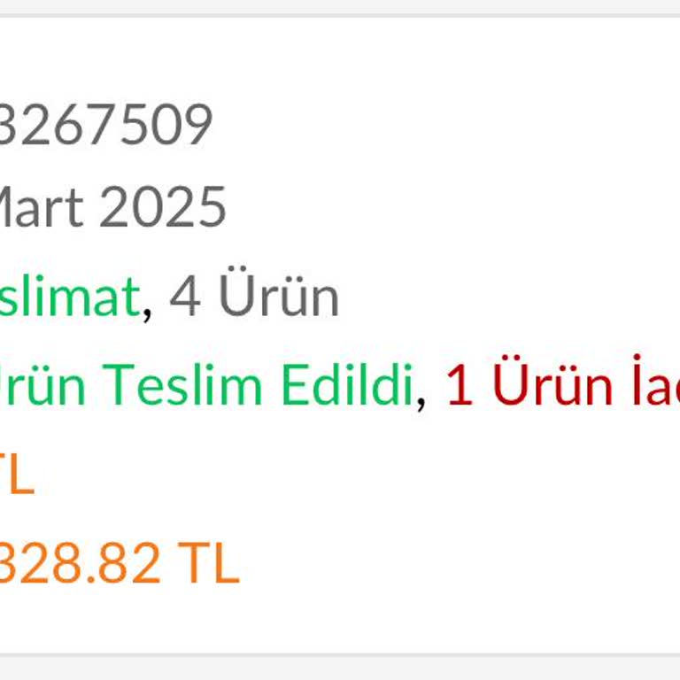 Yanlış İade İşlemi Ve Müşteri Mağduriyeti