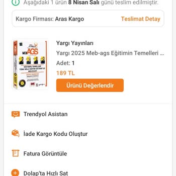 Aras Kargo'nun Yanıltıcı Teslimat Süreci Ve İletişim Eksikliği