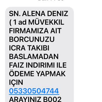 Yanlış Borç Bildirimi Ve İcra Takibi Tehdidi