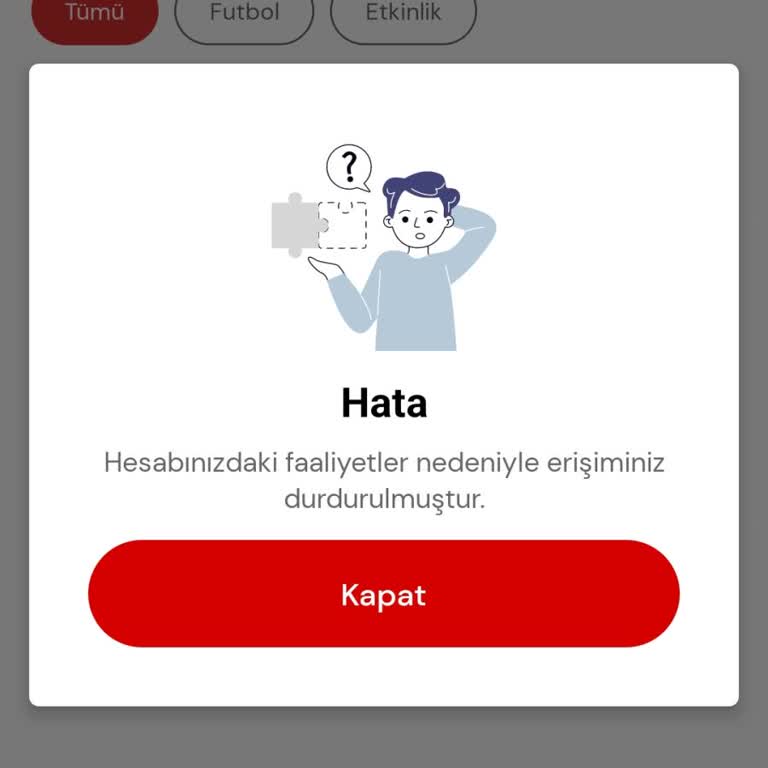 Passolig Uygulamasında Çözülmeyen Hata Ve Yetersiz Destek