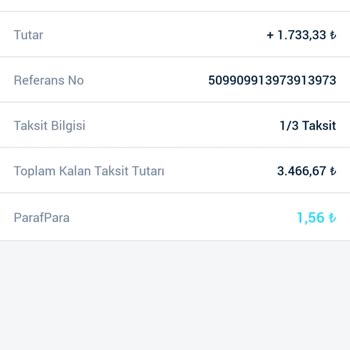 Paraf Puanlarım Yüklenmedi Ve Müşteri Hizmetleri Yardımcı Olmadı