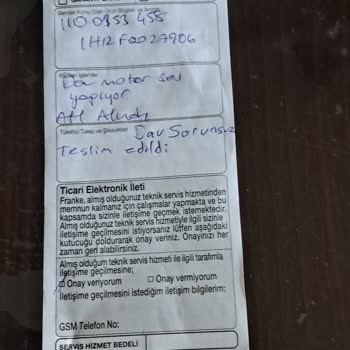 Davlumbaz Motoru Sorunu Çözülemiyor