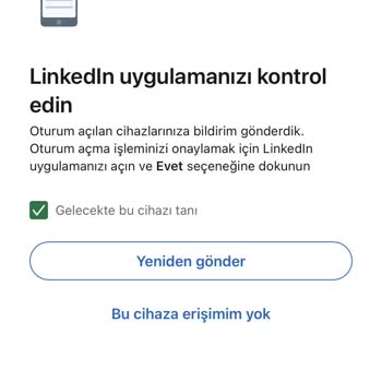 LinkedIn Giriş Sorunu: Evet Seçeneği Yok!