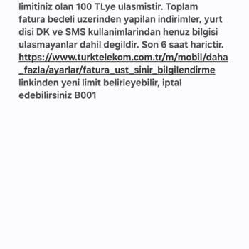Türk Telekom Tarife Ve Fatura Sorunları