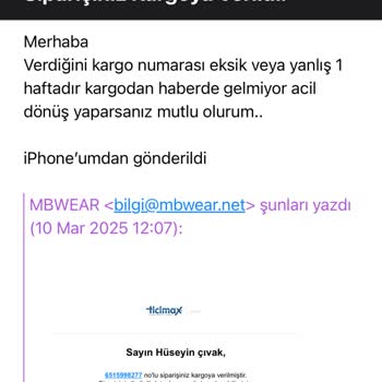 Sipariş Verip Beklemekten Yoruldum