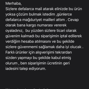 Sipariş Verip Beklemekten Yoruldum