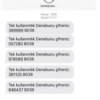 Denebunu.com Üyelik Ve SMS Doğrulama Sorunu