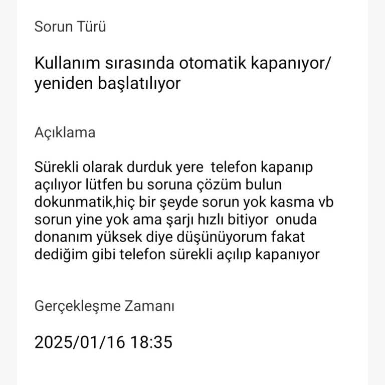 Tecno Phantom X2'nin Kendiliğinden Reset Atma Sorunu