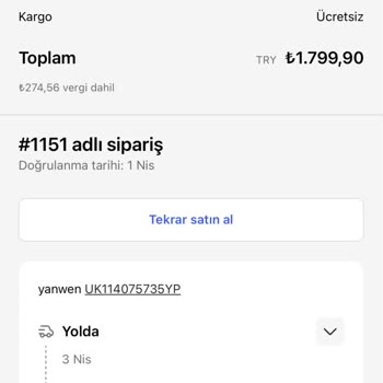 Sipariş Teslimatında Ciddi Gecikme Ve İletişim Sorunları