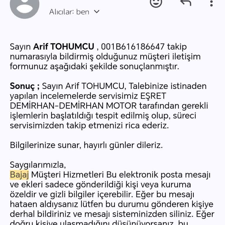 Bajaj Pulsar F250'nin ABS Sorunu Ve Müşteri Hizmetleri İlgisizliği