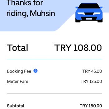 Promosyon İndirimi Hakkım Şoför Tarafından Kullanıldı