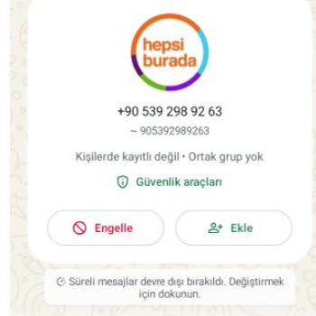 Hepsiburada'da Şüpheli Arama Ve Mağduriyet