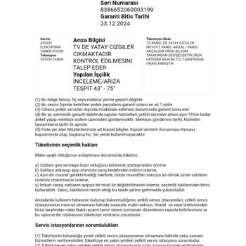 TV Değişiminde Fiyat Farkı Ve Yanlış İade Sorunu