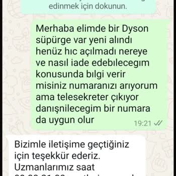 Dyson İade Sürecinde Müşteri Hizmetleri Mağduriyeti