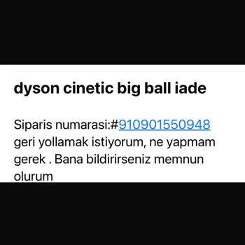 Dyson İade Sürecinde Müşteri Hizmetleri Mağduriyeti