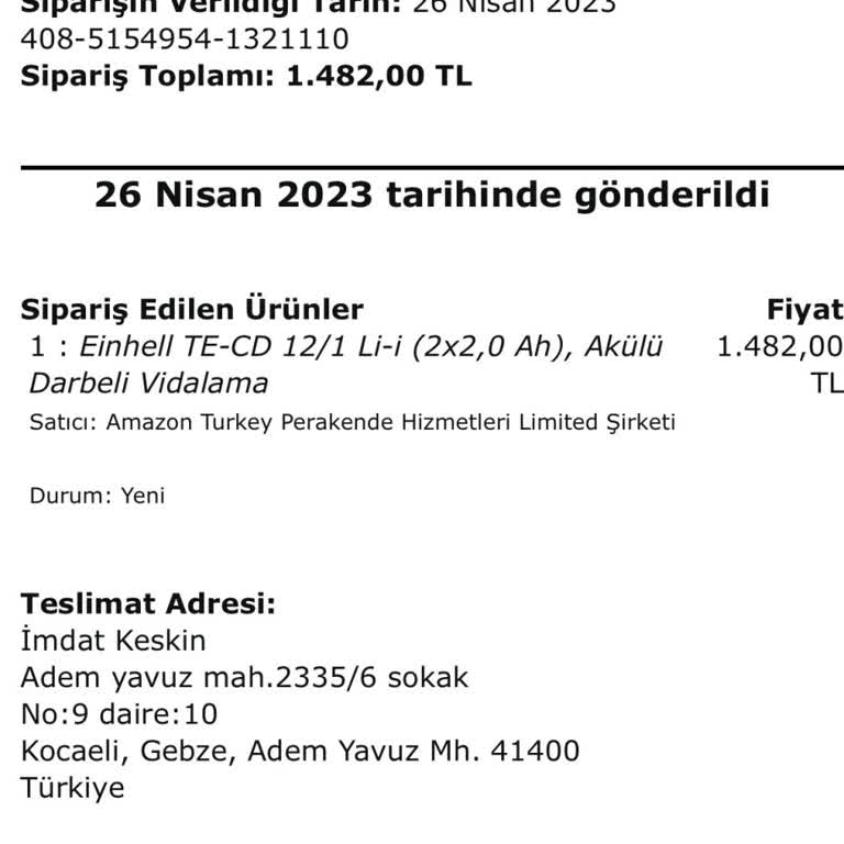 Batarya Sorunu Ve Ulaşılamayan Müşteri Hizmetleri