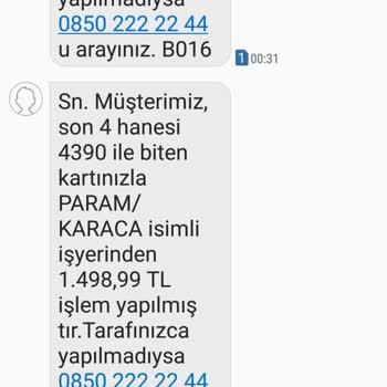 Bilgim Dışında Yapılan İşlemle Mağduriyet Yaşıyorum