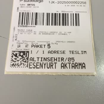 Aşırı Kargo Ücretlendirmesi Ve Yetersiz Müşteri Hizmeti