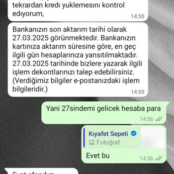 Kiyafet Sepetei verzögerte Rückzahlung und irreführende Informationen von Webseite